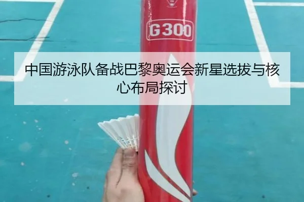 中国游泳队备战巴黎奥运会新星选拔与核心布局探讨（loltouzhu）